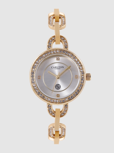 

Carlton London Women Silver-Toned Analogue Watch CL019GIvg