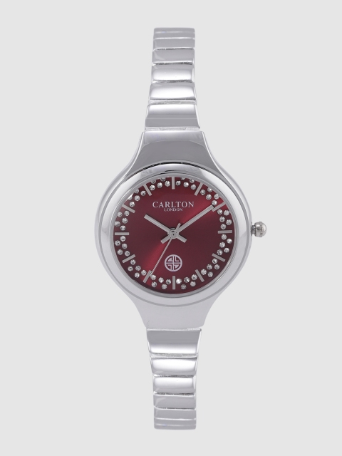 Women Burgundy Analogue Watch CL028SBUS