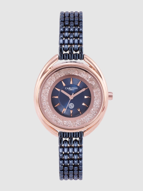 

Carlton London Women Blue Analogue Watch CL029RBLB