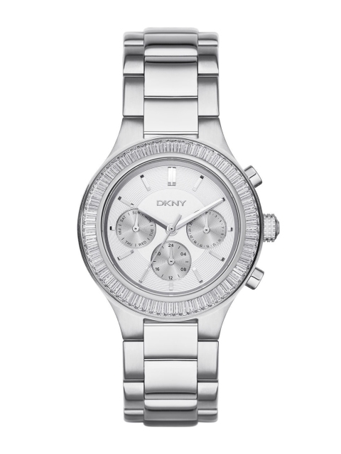 

DKNY Women Silver-Toned Dial Watch NY2394