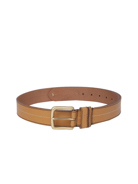 

Fastrack Men Tan Brown Solid Genuine Leather Belt
