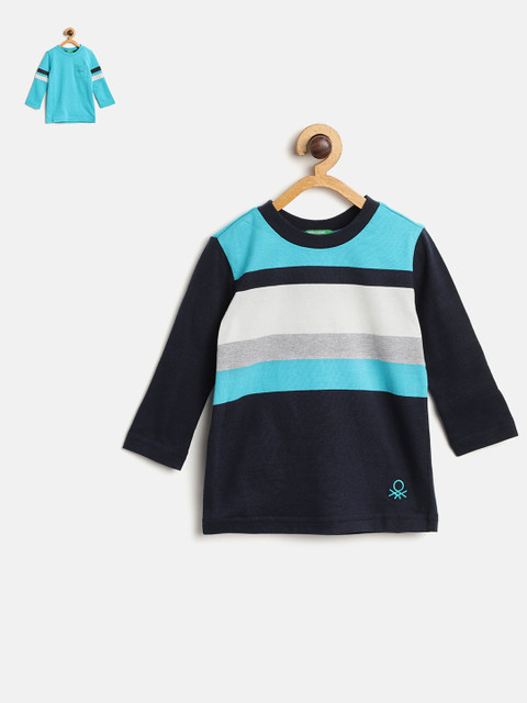 

United Colors of Benetton Boys Pack of 2 T-shirts, Blue