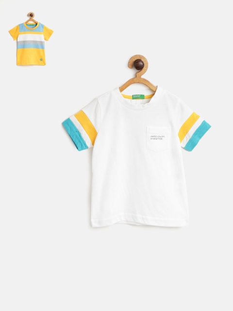 

United Colors of Benetton Boys Pack of 2 T-shirts, Yellow