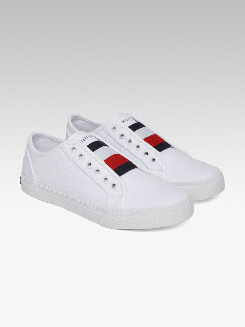 

Tommy Hilfiger Women Off-White Sneakers