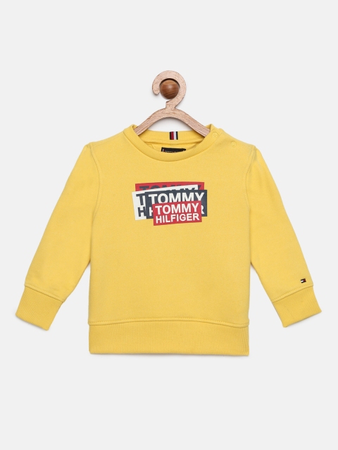 

Tommy Hilfiger Boys Yellow Printed Sweatshirt