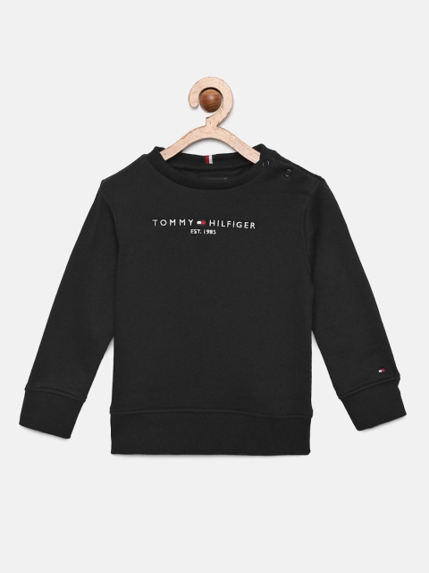 

Tommy Hilfiger Boys Black Printed Sweatshirt
