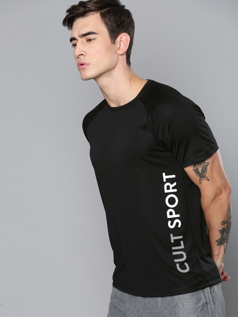 

Cultsport Men Black Flydry Relaxed Fit Running T-shirt