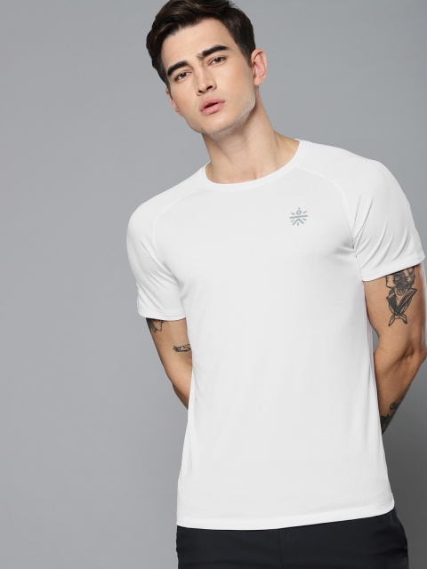

Cultsport Men White Flydry Active Slim Fit Training T-shirt