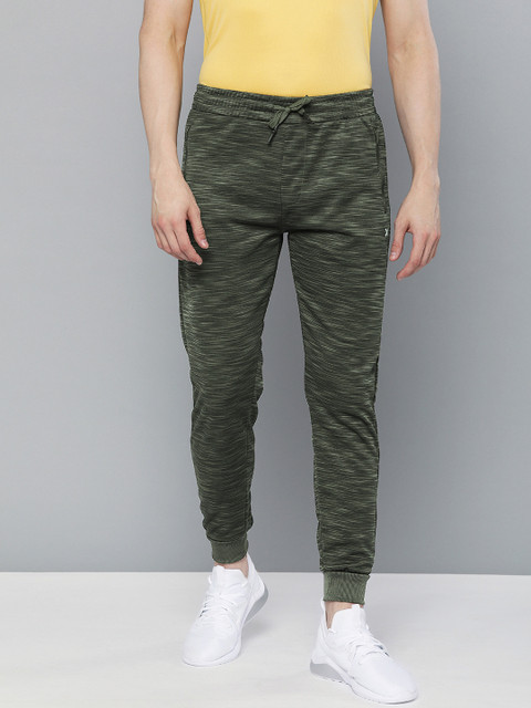 

HRX by Hrithik Roshan Men Olive Green Solid Slim Fit Active Training Joggers