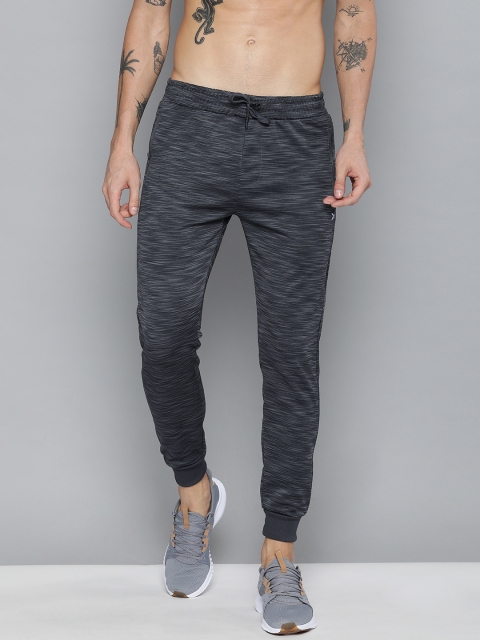 

HRX by Hrithik Roshan Men Charcoal Grey Solid Slim Fit Active Rapid Dry Training Joggers