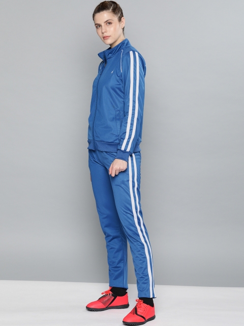

HRX by Hrithik Roshan Women Blue Solid Lifestyle Tracksuits