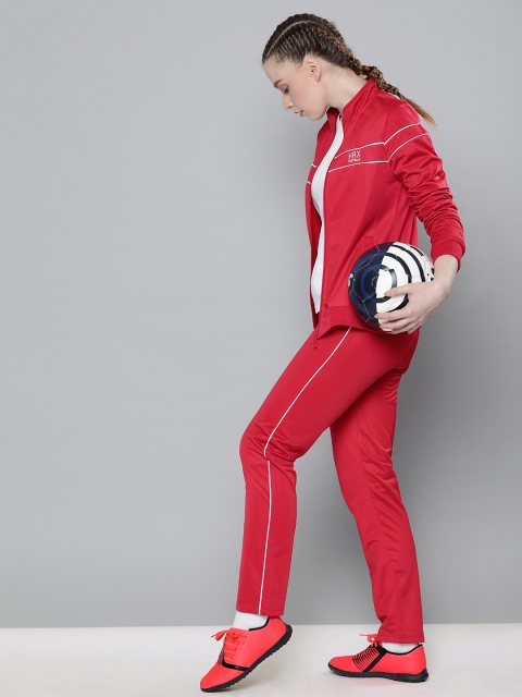 

Sweet Dreams Women Red Solid Football Tracksuits