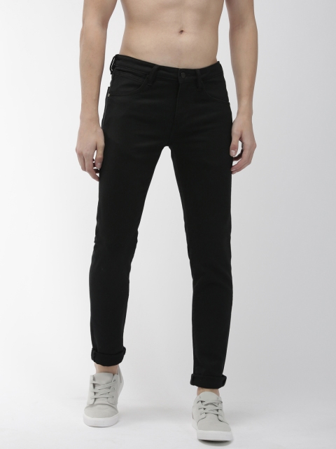 

Flying Machine Men Black Jackson Skinny Fit Low-Rise Clean Look Stretchable Jeans