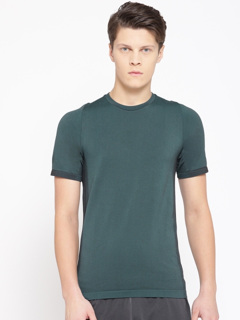 

ADIDAS Men Teal Green Training Freelift Primeknit Sports T-shirt