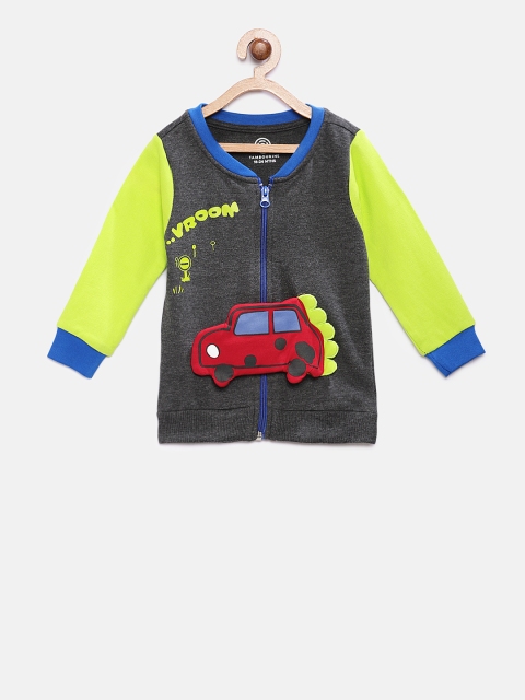 

TAMBOURINE Girls Black Printed Sweatshirt