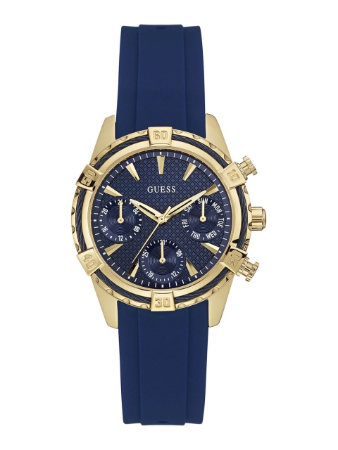 

GUESS Women Navy Dial Watch W0562L2, Navy blue