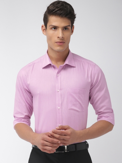 

Park Avenue Men Lavender Slim Fit Solid Formal Shirt