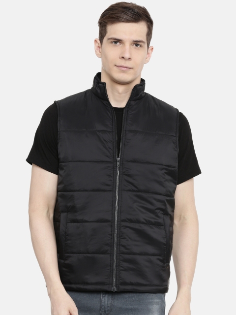 

Parx Men Black Solid Puffer Jacket