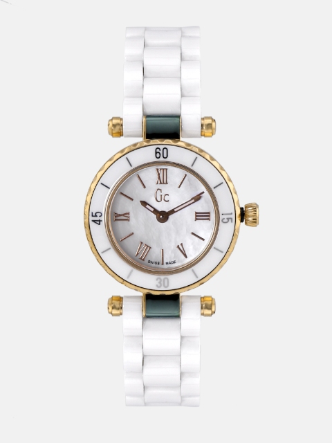 

GC Women White Analogue Watch X70011L1S