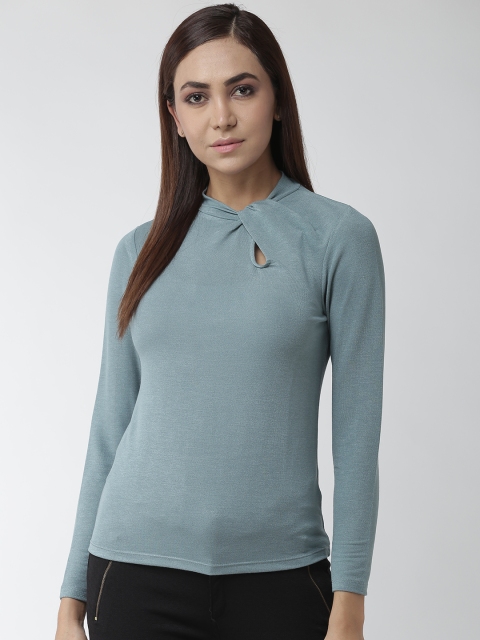 

Madame Women Green Solid Top