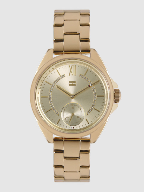 

Tommy Hilfiger Women Gold-Toned Analogue Watch TH1781988W