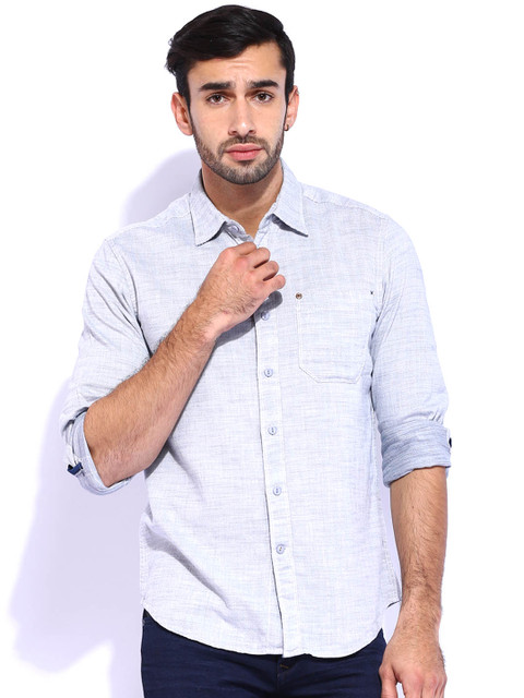 

Lee Blue Casual Shirt