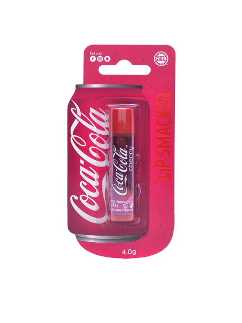 

LIP SMACKER Coca-Cola Cherry Lip Balm 4 g, Pink