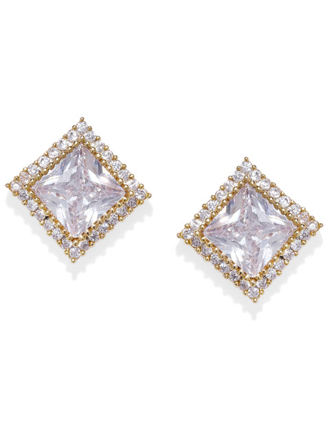

Tipsyfly Gold-Toned Square Studs
