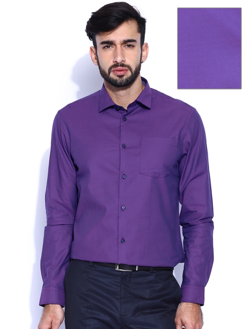 

Arrow New York Purple Slim Fit Formal Shirt