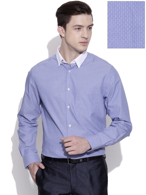 

Blackberrys Blue Slim Formal Shirt