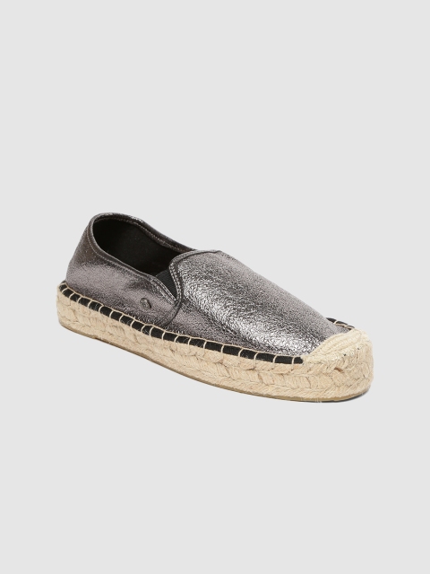 

Superdry Women Silver-Toned Espadrilles