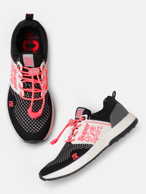 

Superdry Women Black & White SUPER FREESPRINT Running Shoes