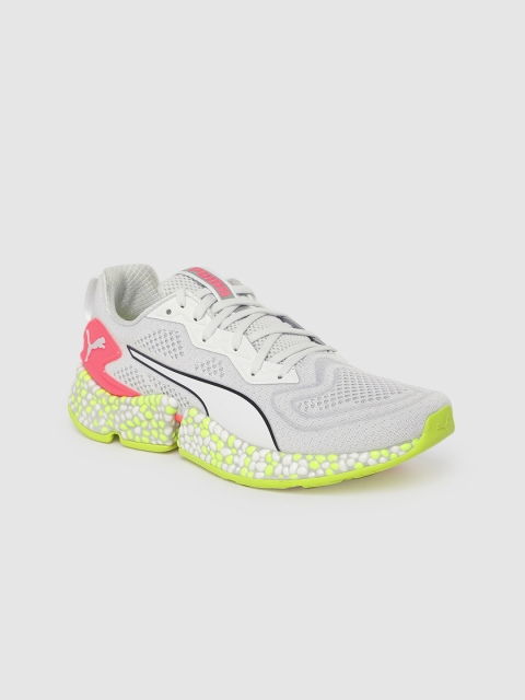 

Puma Women White & Yellow SPEED Orbiter Running Shoes