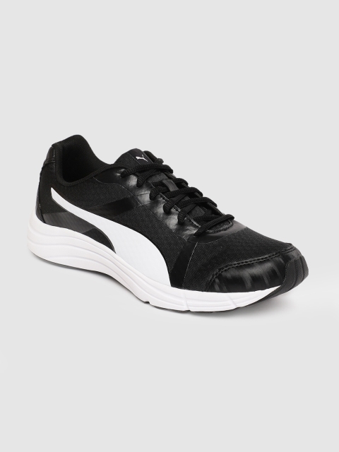 

Puma Men Black & White Voyager IDP Training Shoes