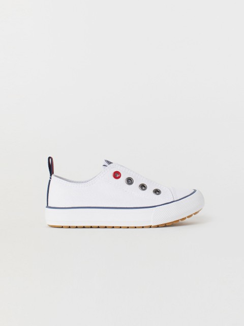 

H&M Boys White Slip-on Trainers