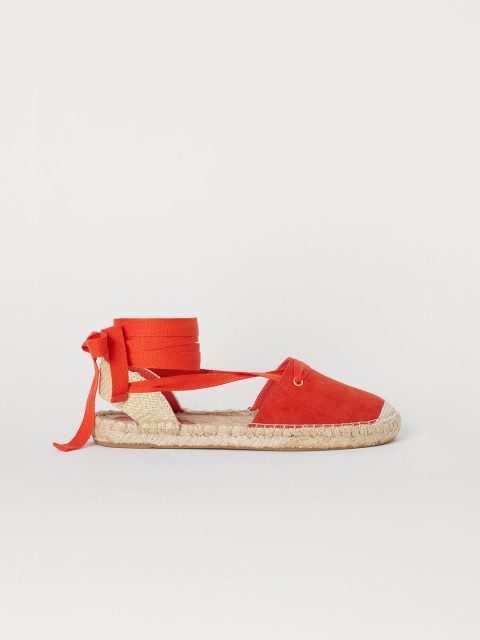 

H&M Women Orange Espadrilles with Lacing