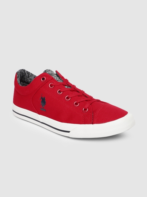 

U.S. Polo Assn. Men Red PERCE Sneakers