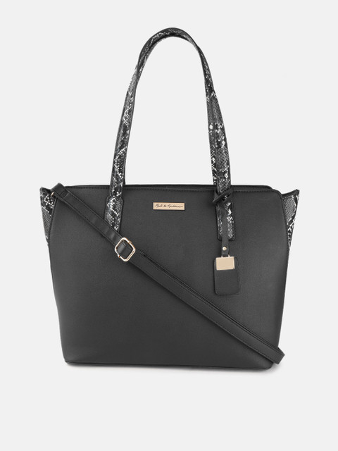 

Mast & Harbour Black Solid Shoulder Bag