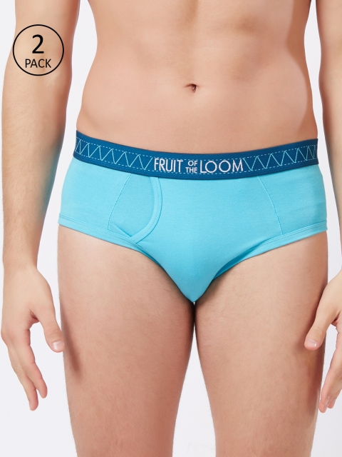 

Fruit of the Loom Men Pack of 2 Briefs MHB12-N-2P-C1, Blue