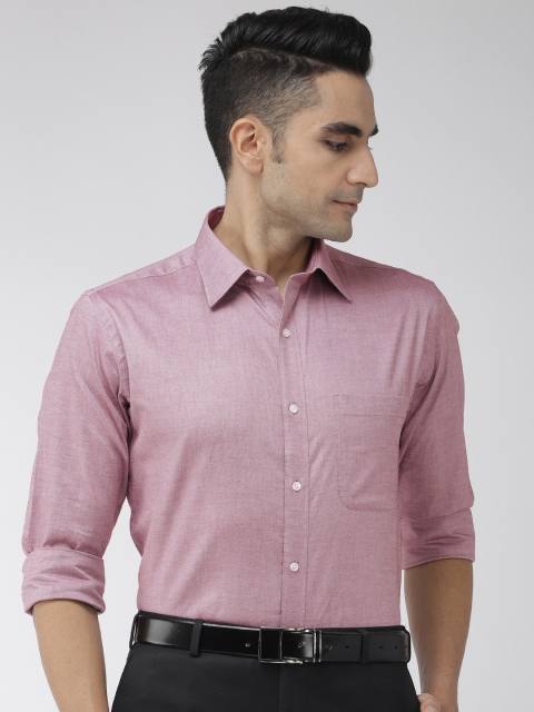 

Raymond Men Mauve Slim Fit Solid Formal Shirt