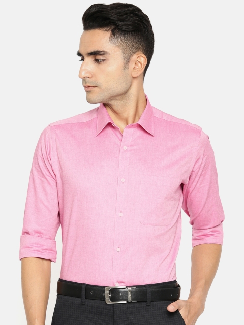 

Raymond Men Pink Slim Fit Solid Formal Shirt