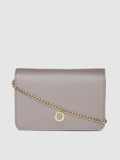

Tommy Hilfiger Grey Solid Sling Bag