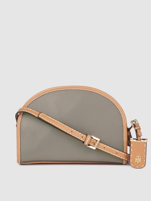 

Tommy Hilfiger Khaki Solid Sling Bag
