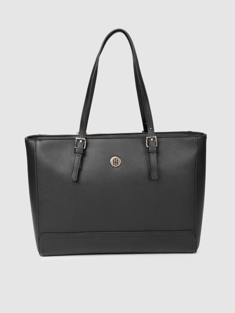 

Tommy Hilfiger Black Solid Shoulder Bag