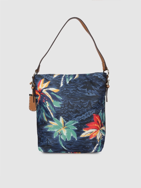 

Tommy Hilfiger Multicoloured Printed Hobo Bag, Multi