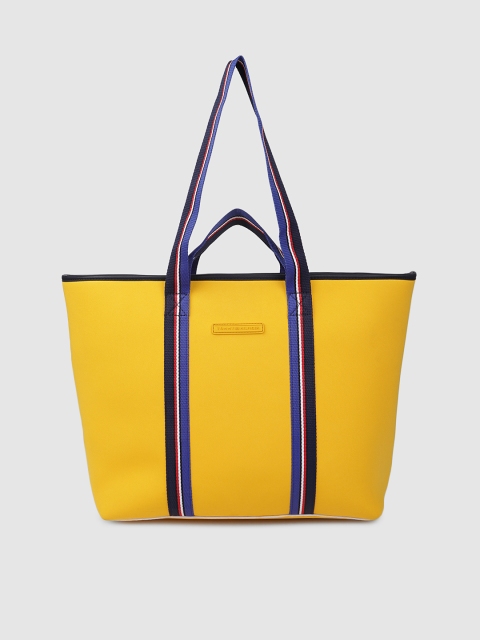 

Tommy Hilfiger Yellow Solid Shoulder Bag