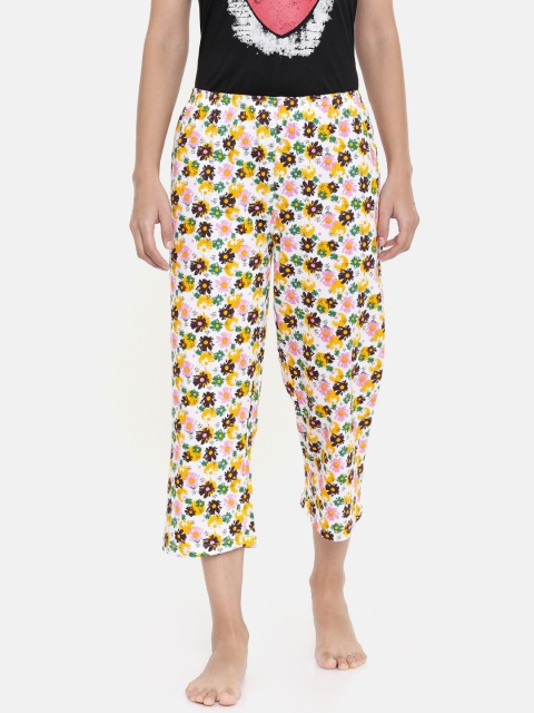 

zebu Women Brown & White Printed Regular Fit Capris 299_1ZW_CCC_PRI_CBR_XL