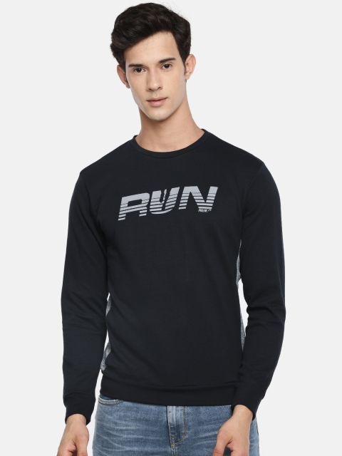 

Proline Active Men Navy Printed Sweatshirt, Navy blue