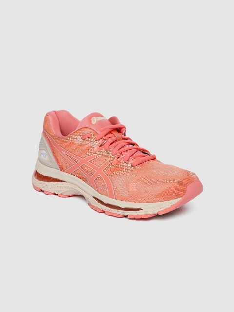 

ASICS Women Peach-Coloured GEL-NIMBUS 20 SP Running Shoes