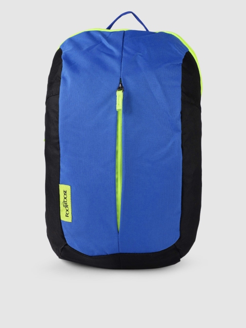

Skybags Unisex Blue & Black Colourblocked Backpack